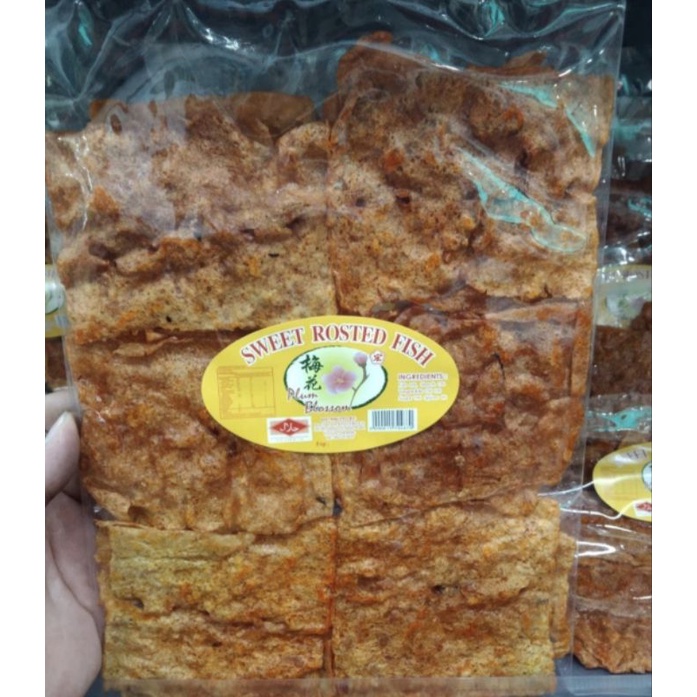 

Sweet Rosted Fish / Juhi / Cuttlefish Plum Blossom 80gr