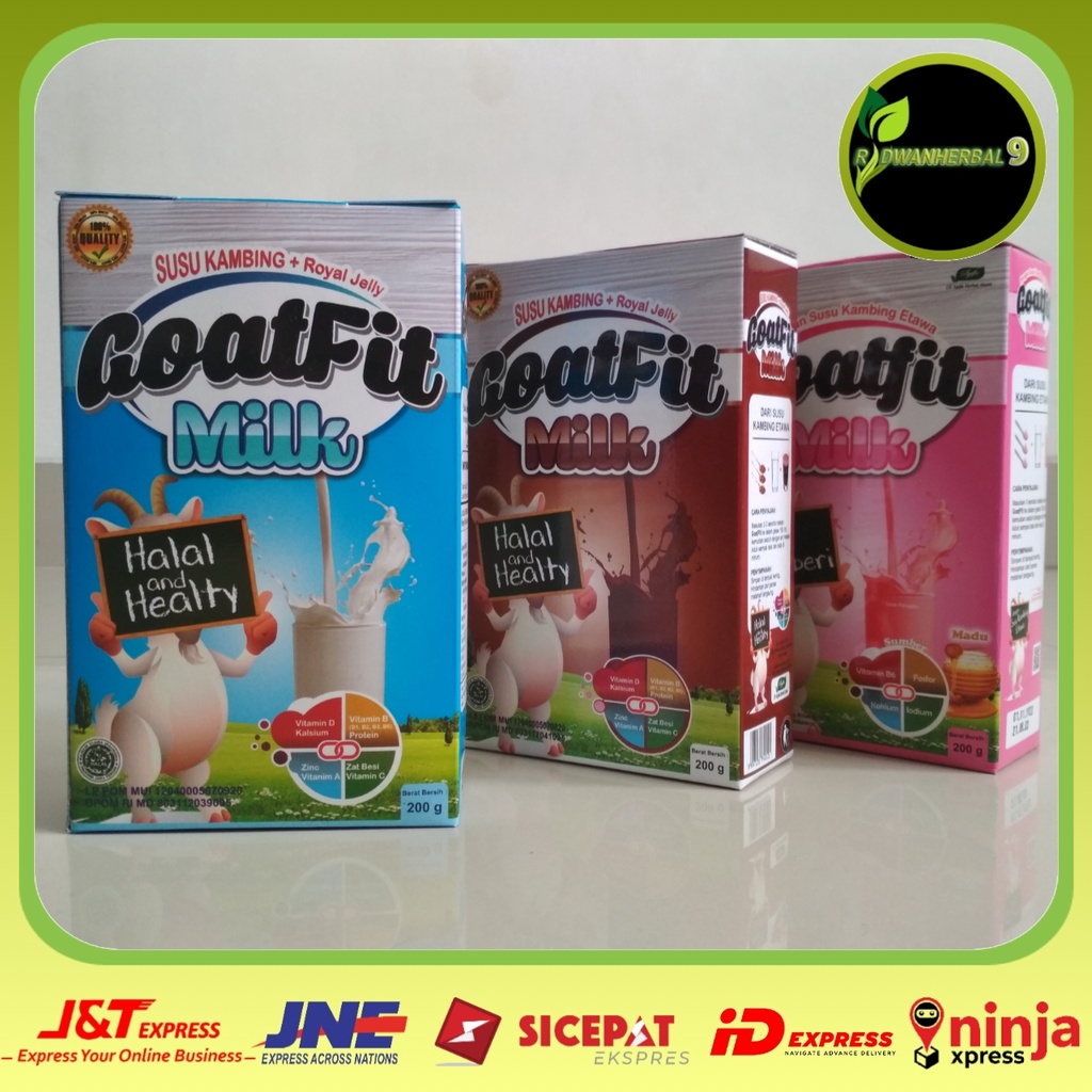 

GOATFIT MILK SUSU KAMBING ETAWA 200gram