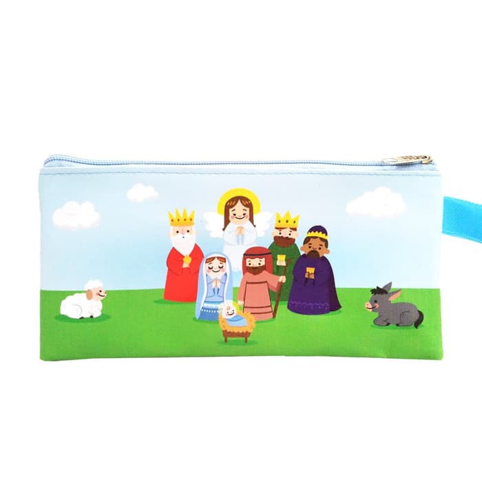 

jdbj Christmas Case Yesus Angel 3 Wise Man Tempat Pensil Souvenir