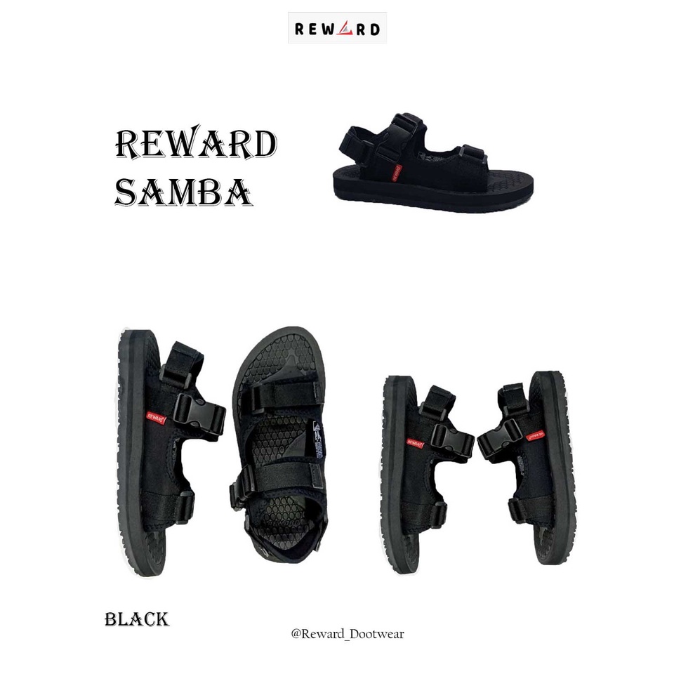 SANDAL  PRIA TERBARU GUNUNG REWARD SAMBA PREMIUM