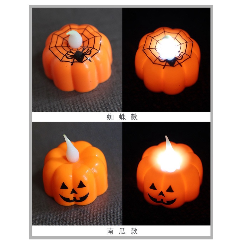 LALA lampu lilin labu pumpkin lamp hiasan pesta halloween