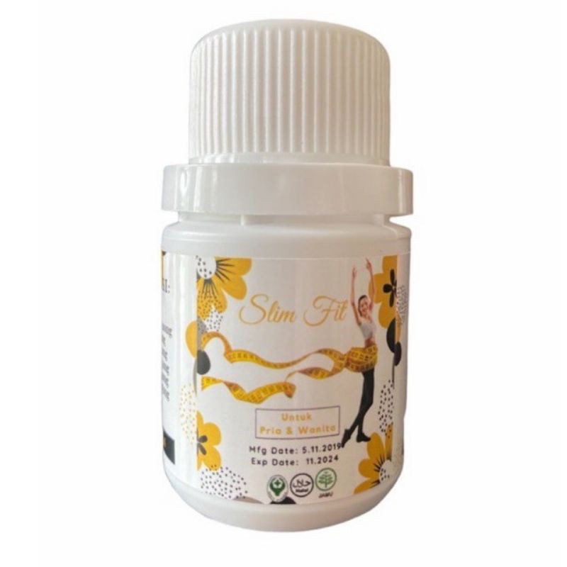 Slim Fit Herbal / Pelangsing Herbal / Slimming Herbal isi 30butir