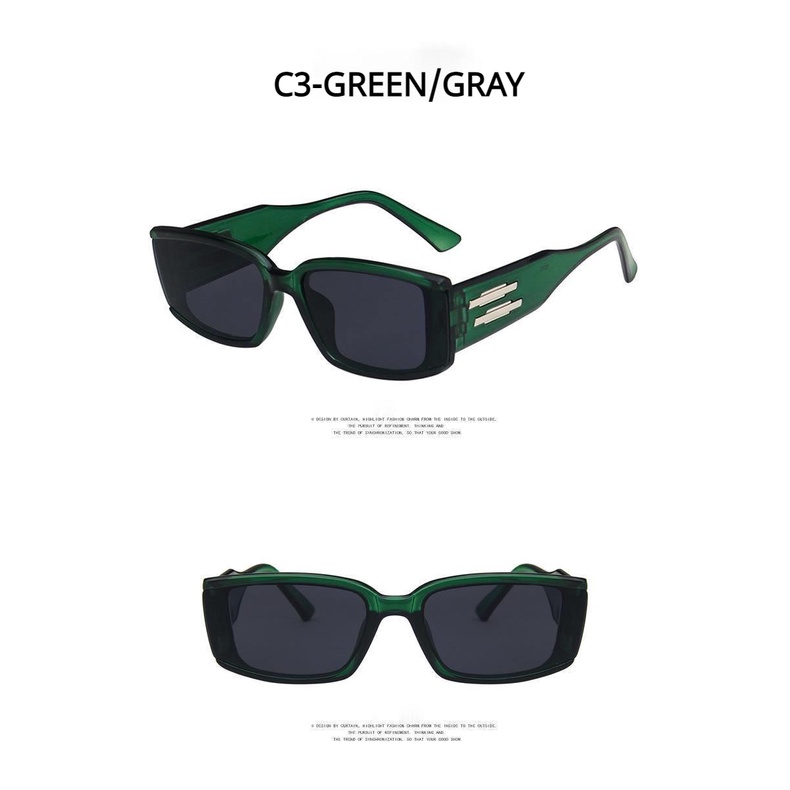 Korean version of the trend 2021 new hip-hop big frame sunglasses