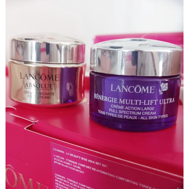 Lancome Absolue Soft Cream & Renergie Multi Lift Ultra 15ml