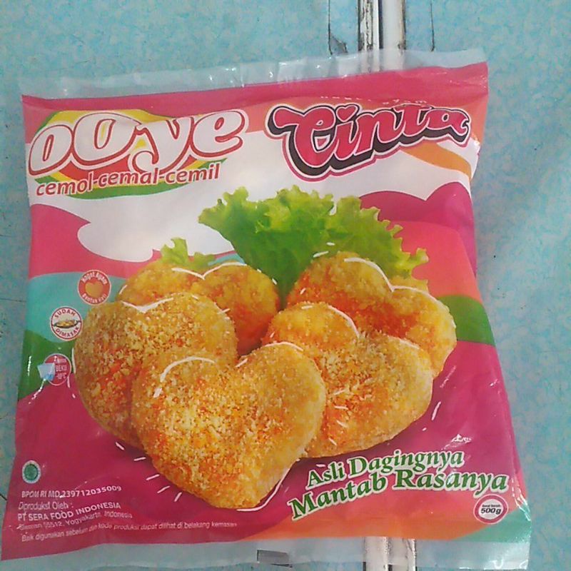 

OOYE CINTA NAGET AYAM BENTUK HATI 500g