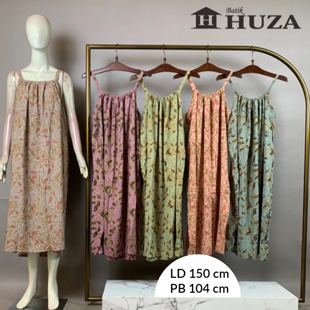 Daster Gantung Huza Batik (D Gantung Jumbo) | Boutique quality | Non Busui Friendly