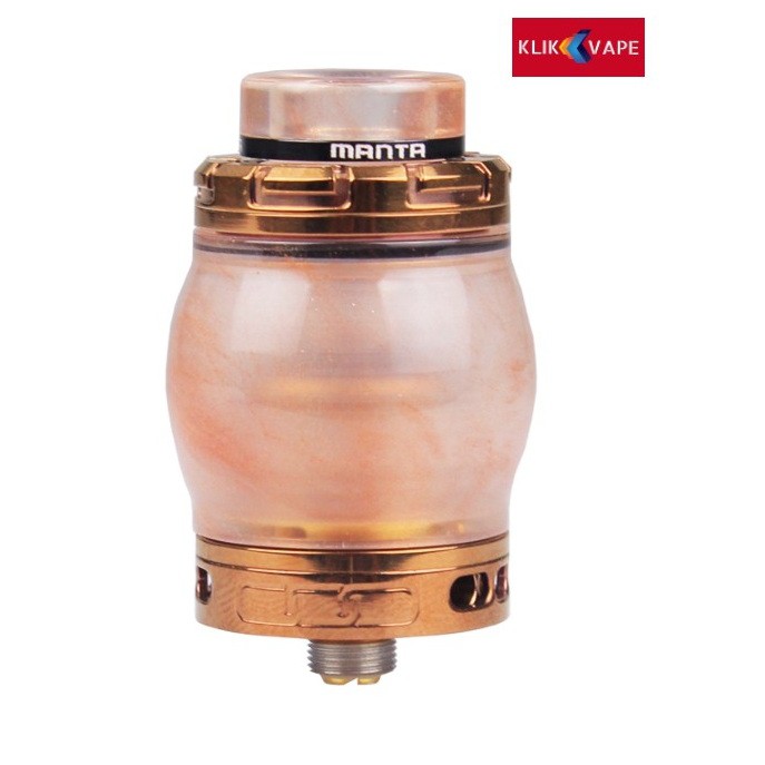 Advken Manta 24 RTA Atomizer - RESIN COFFEE [Authentic] KlikVapebandung