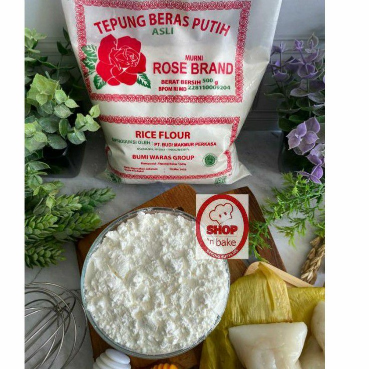 

Tepung Beras Putih Rose Brand 500gr