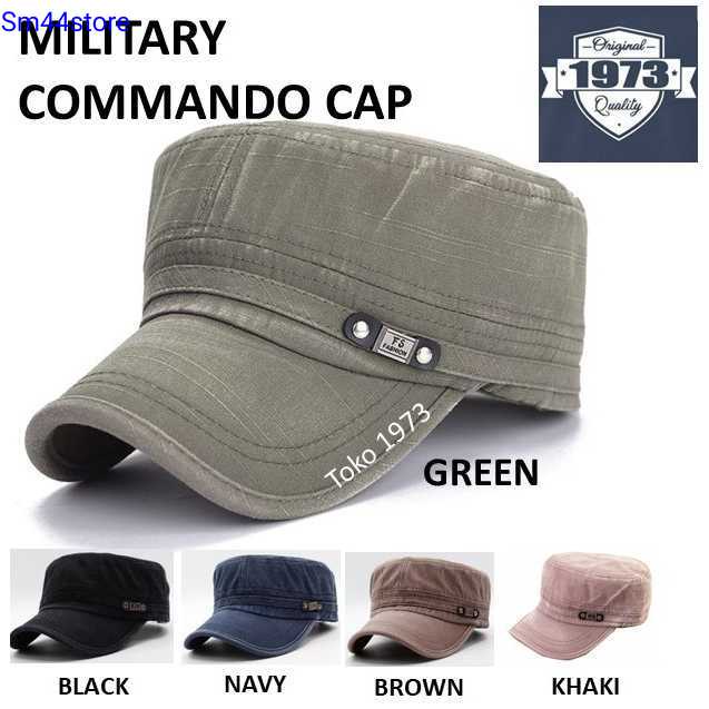 Military cap COMMANDO - Baseball cap Topi militer