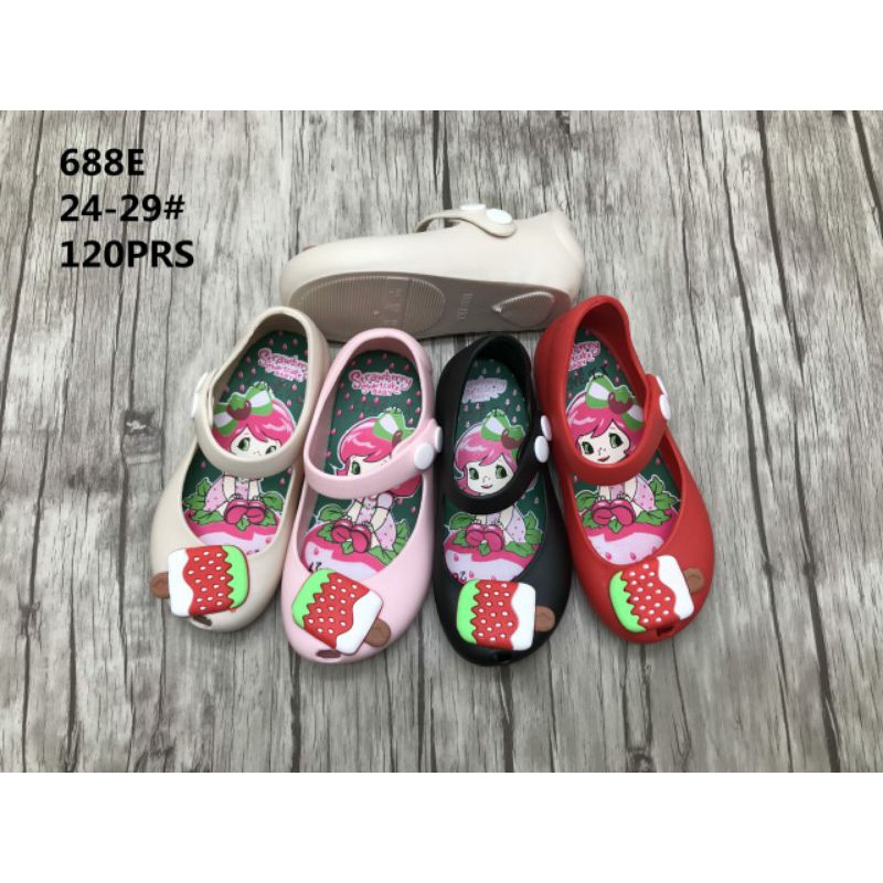 HOME-WENNIS Jellyshoes Anak Toddler Strawberry Ice 688E