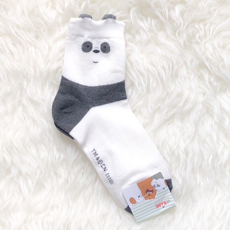 WE BARE BEARS LONG SOCKS - KAOS KAKI KOREA