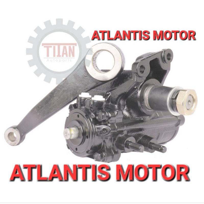 GEAR BOX BAK STIR WORM STIR BOREM STIR POWER STEERING FUSO GENJO 6D16 ASLI ORIGINAL TITAN