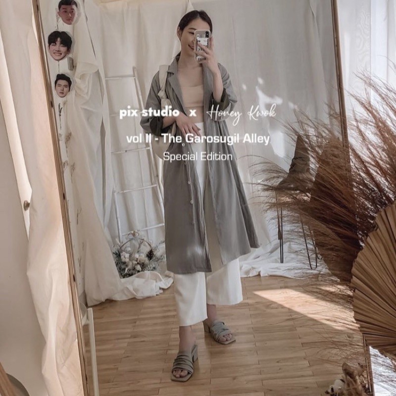 Pix Studio x Honeykwk II NAMU HEELS GREY 40