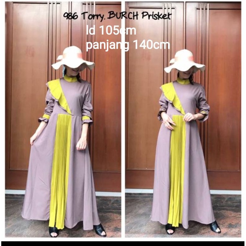 Gamis dress wanita keren new arrival  prisket