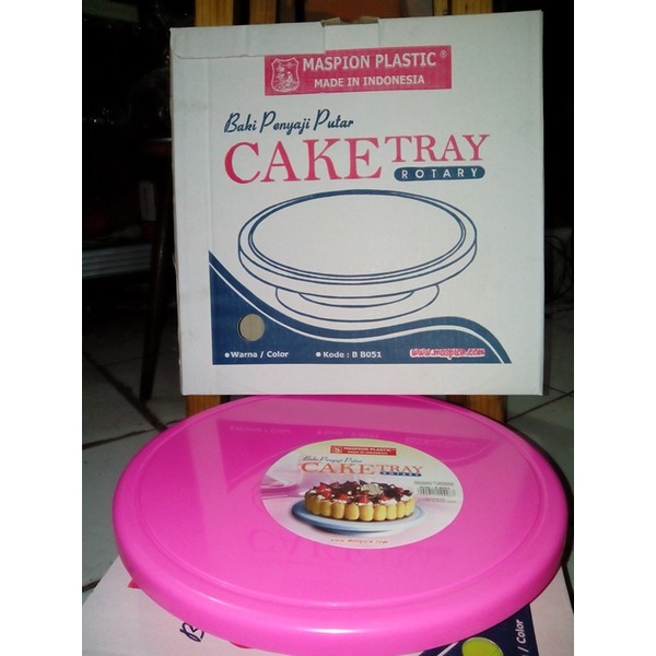 Cake Tray Rotary (meja Putar)