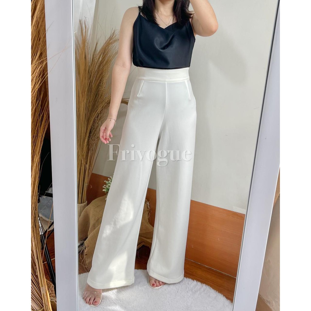 Zoey Culotte Pants | BACK ZIPPER