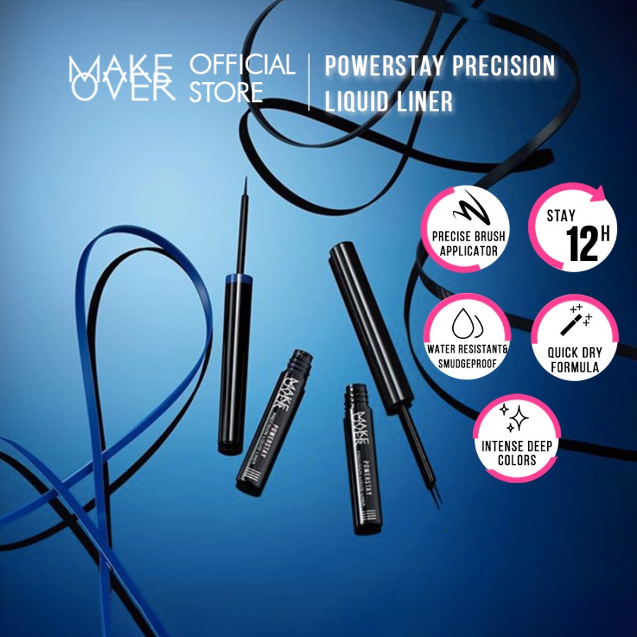 MAKE OVER Powerstay Precision Liquid Liner 2.7 g