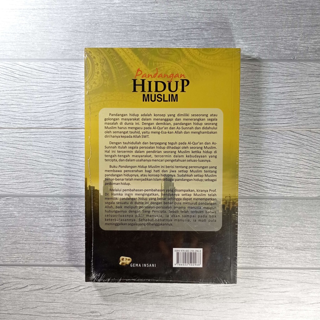 Buku Pandangan Hidup Muslim - Buya Hamka - Gema Insani 100% Original