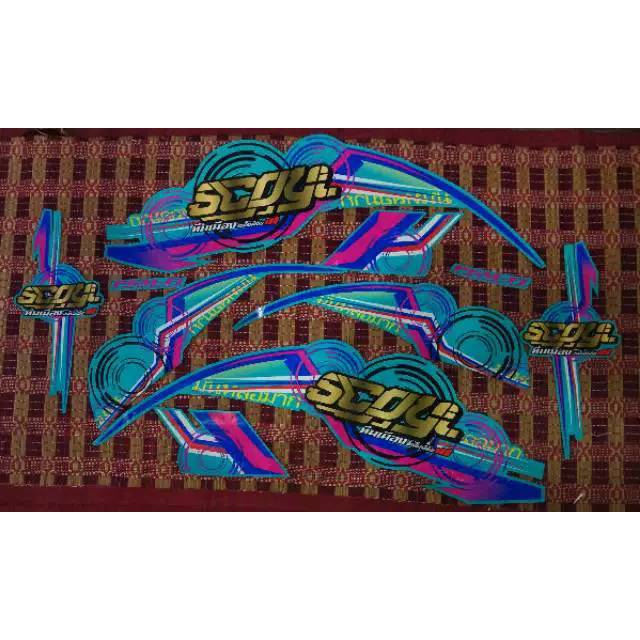 Striping Transfaran Thailand modifikasi Scoopy New