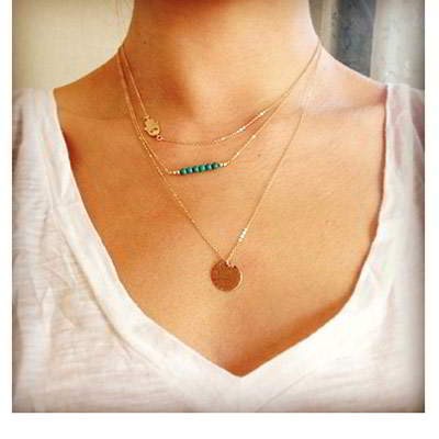 Kalung Korea Best Seller Etsy Forever21 Beads Decorated Hand Shape Design 0A6BB6