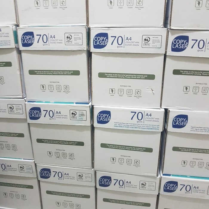 

kertas a4 copy laser 70gr