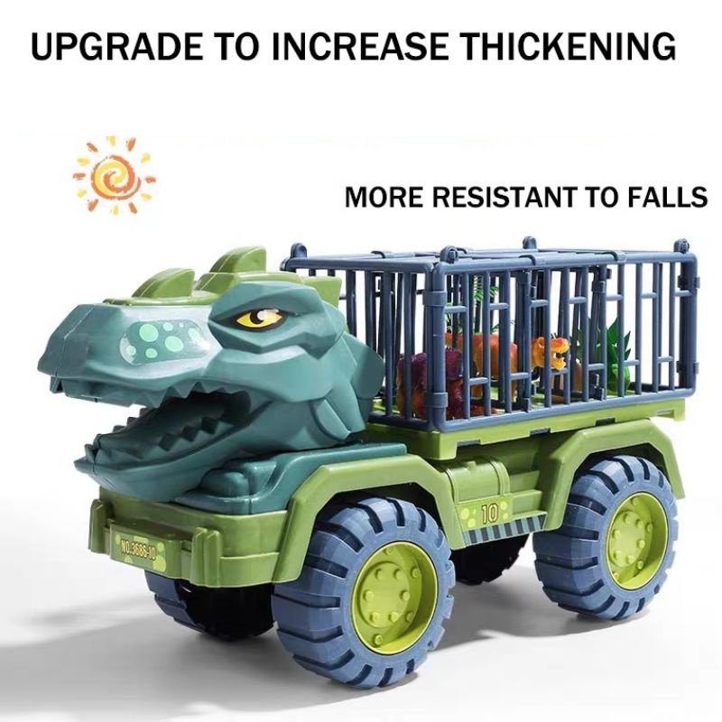 Dinosaur Engineering Jurassic Construction Vehicle mainan mobil truk dino jumbo