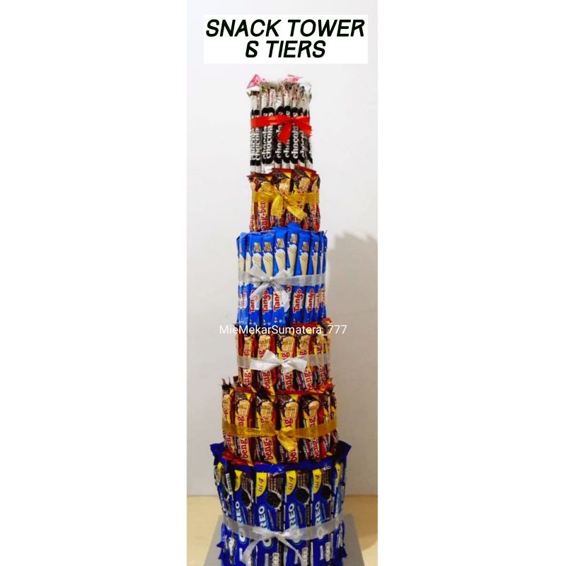 

SNACK TOWER/KUE ULANGTAHUN/SNACK CAKE/SNACK TART/SNACK ULTAH/BIRTHDAY TOWER/KADO ULTAH/KADO WISUDA/BUCKET/ULANG TAHUN/SET HADIAH/KUE TART/HAMPERS