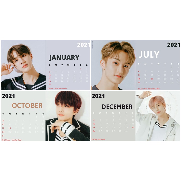 

Kalender Meja Custom KPOP NCT Dream Aesthetic 2021 Pajangan Rumah Murah Berkualitas Dailydeco.id