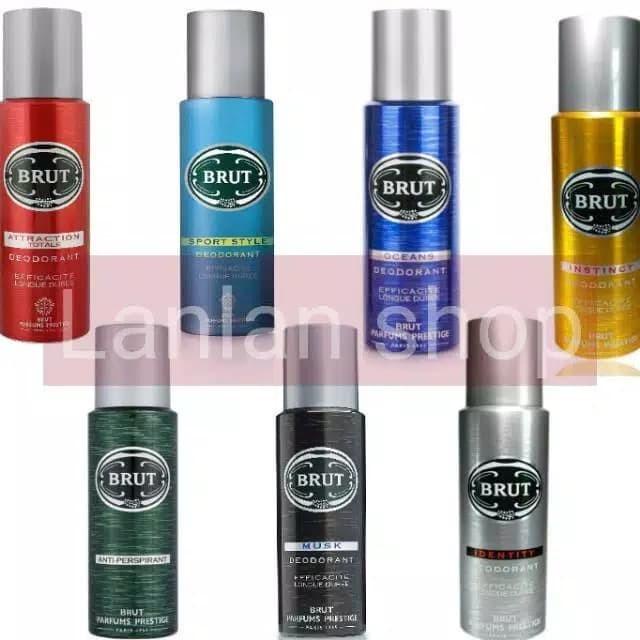 Axila | Brut Deodorant Spray Original 200 Ml Kekinian Terlaris