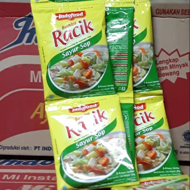

Racik Bumbu Sayur SOP (10 sachet/renceng)