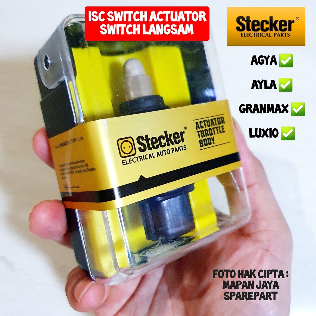 IDLE SPEED CONTROL - ISC ACTUATOR AGYA / AYLA / GRANMAX / LUXIO (STECKER)