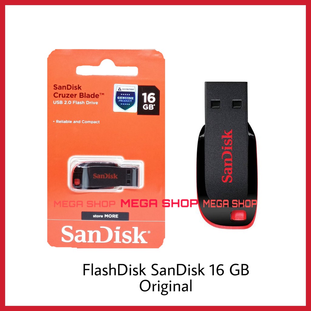 FlashDisk SanDisk 16 GB Original