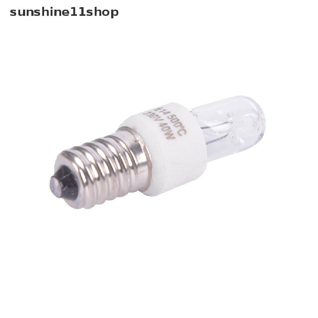 Sho Bohlam Lampu Halogen E14 Tahan Suhu Tinggi Aman Untuk Microwave / Oven