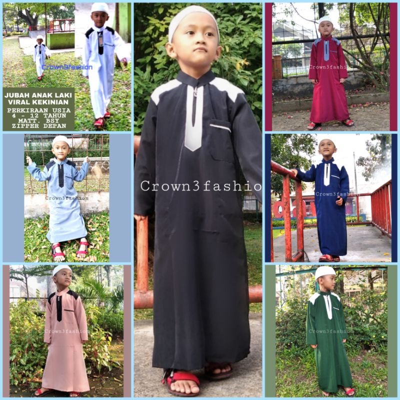 JUBAH ANAK LAKI VIRAL KEKINIAN BISA COUPLE AYAH TERBARU *COD OK