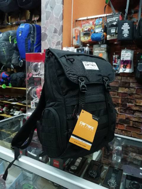 Tas Ransel Cartenz Tactical Backpack Laptop Cayote Original