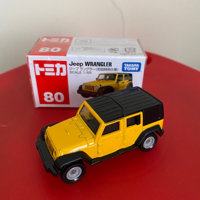 Tomica jeep wrangler 80