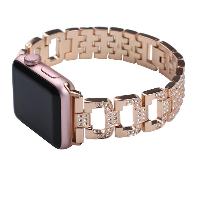 Strap Apple Watch Luxury Diamond Stainless 38mm/40mm/41mm 42mm/44mm/45mm/49mm