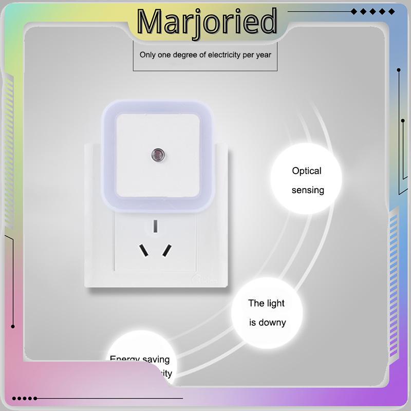 Induksi Night Light Control Plug-In Cerdas Cahaya Cahaya Lampu Lampu Bulat Ledut Bulat-MJD