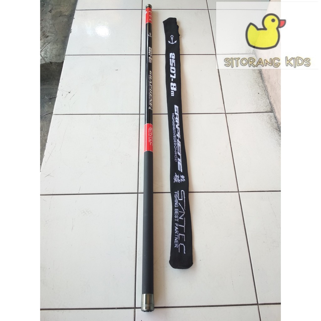 [Promo] Joran Tegek Carbon Murah Cocok Mancing Ikan Baronang 6meter 7meter 8meter
