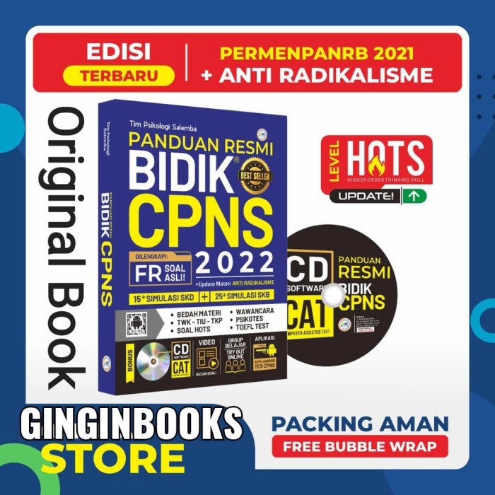

READY STOCK BUKU PANDUAN RESMI BIDIK CPNS 2021 KPL293
