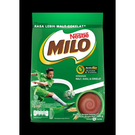 

Milo activ go 3in1 300gr