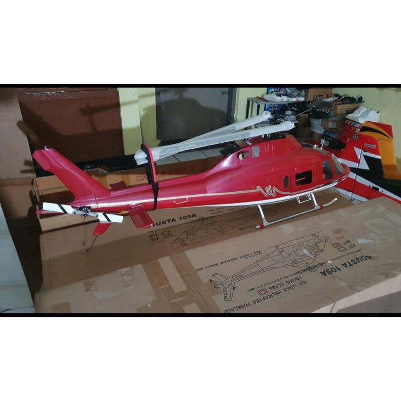 Rc heli scale agusta 600