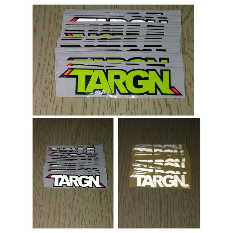 STICKER TARGN TEAM AROGAN  CUTTING