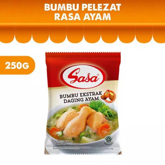 sasa bumbu pelezat rasa ayam 250 gram