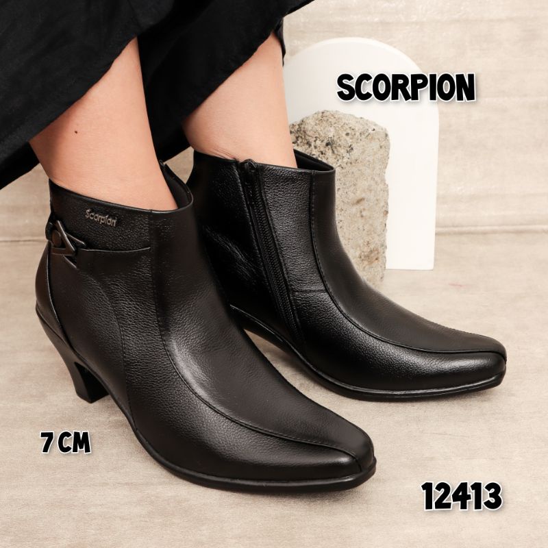 Scorpion Sepatu Kerja Wanita  12413 (special price diskon 5%-10% min order 6pc)