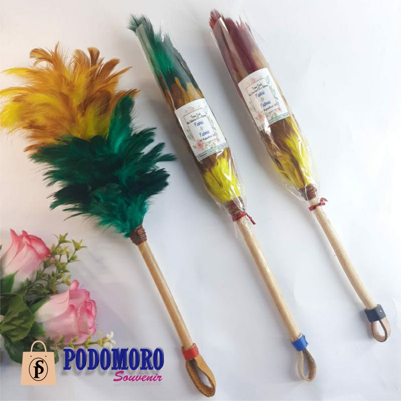 souvenir pernikahan Kemoceng mini (minimal 50 pcs)