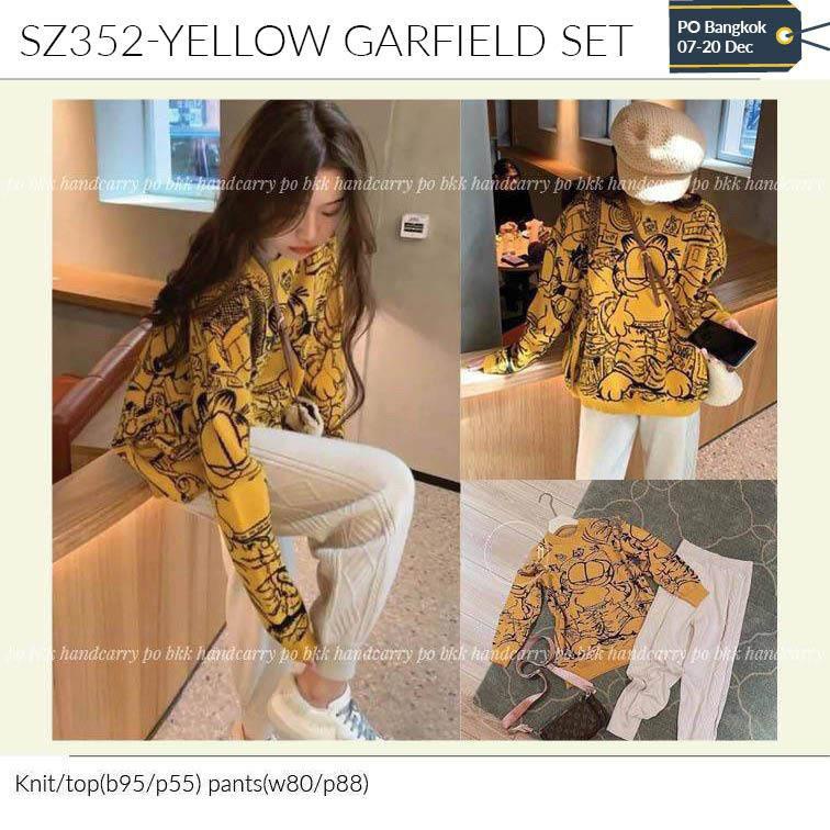 

Garfield Set Yellow