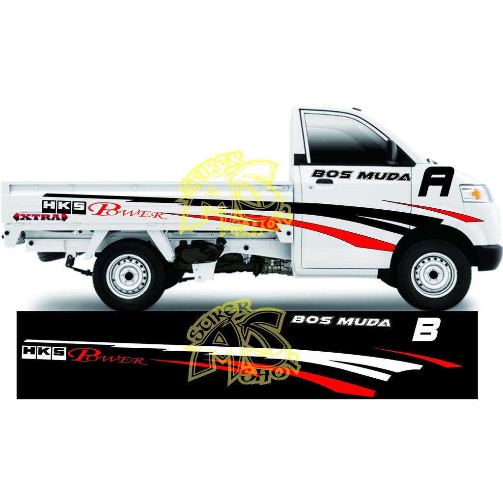 Jual Promo Stiker Mobil Pick Up Suzuki Apv Promo Stiker Mobil New Carry