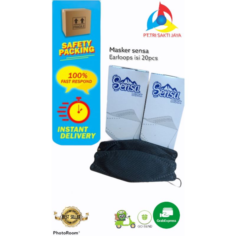 Masker Sensa KF94 4ply earloops isi 20pcs harga terjangkau