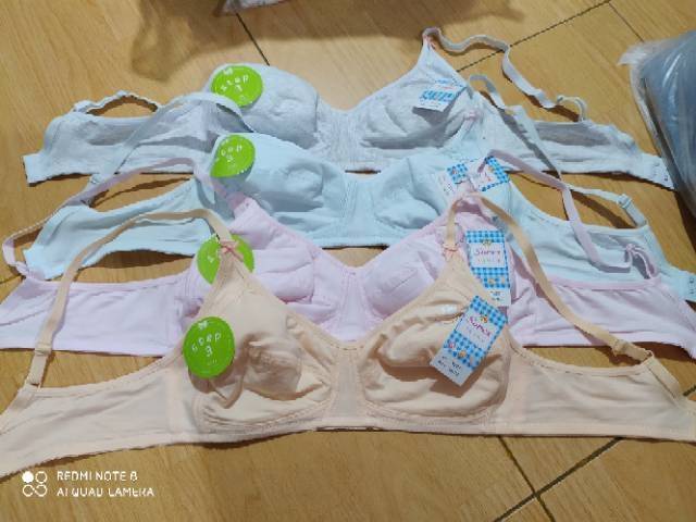 Bra miniset remaja perempuan Sorex y3311 step 3 uk 32,34,36